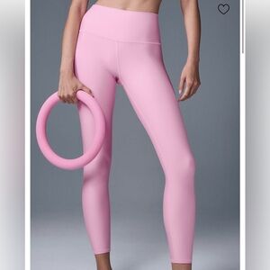 NWT Alo 7/8 Airlift High Waist Legging in Sweet Pink , Brand New Yoga Pants